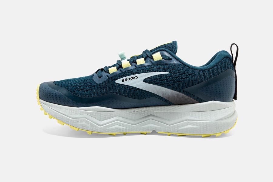 Brooks Running Shoes - Caldera 5 Trail Womens - Navy - FSP-029635